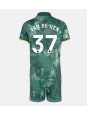 Tottenham Hotspur Micky van de Ven #37 Alternativní dres pro děti 2024-25 Krátký Rukáv (+ trenýrky)